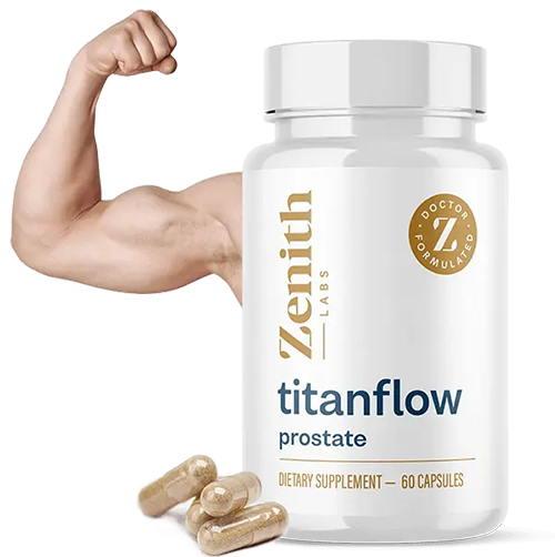 TitanFlow : Prostate Support Supplement for Pain Relief & Enhanced Urinary Flow