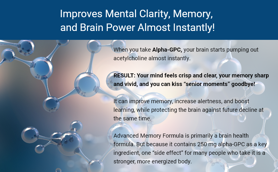 Advanced Memory Formula — Support for Memory, Focus & Cognitive Health