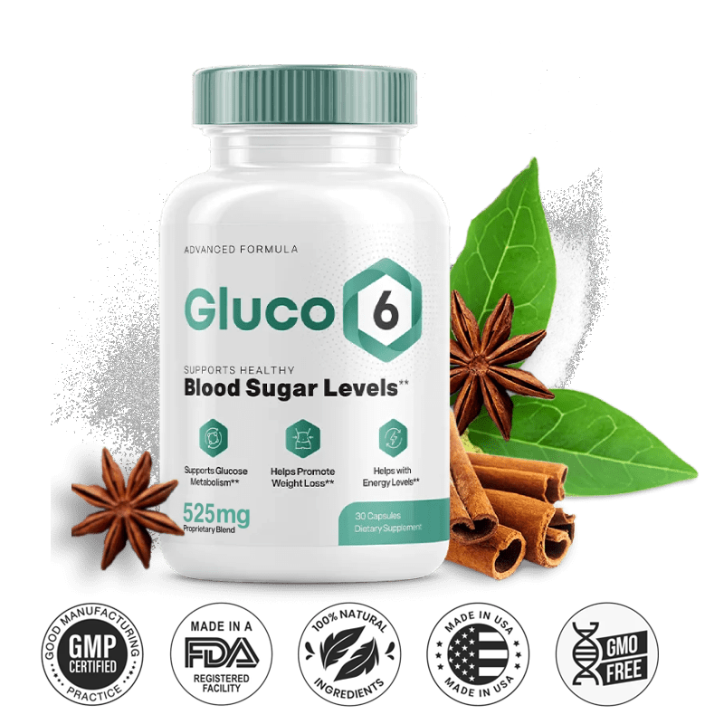Gluco6: Plant-Powered Blood Sugar Support for Energy, Balance & Natural Weight Loss