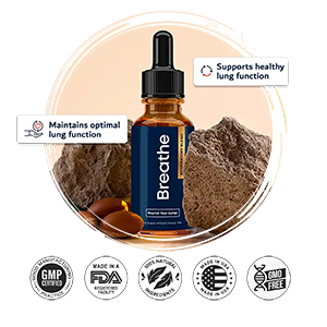 Breathe – Natural Lung Support Supplement for Clear, Easy Breathing & Long‑Term Respiratory Vitality