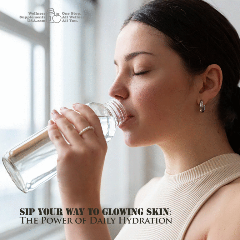 Sip Your Way to Glowing Skin: The Power of Daily Hydration