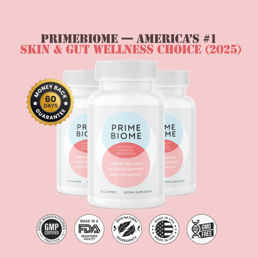 PrimeBiome — Glow from the Inside Out. Skin + Gut Balance in One Formula